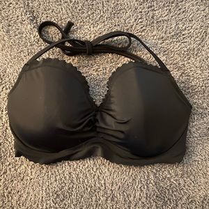 Black 34DD bikini top